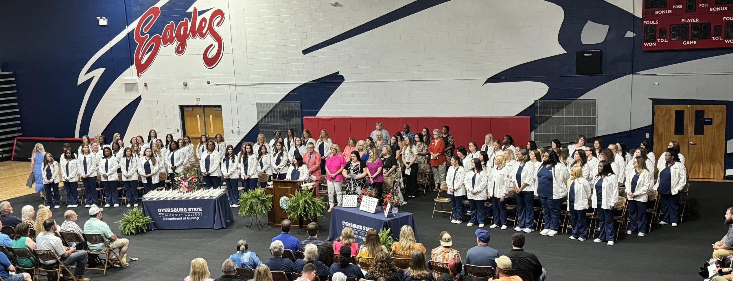DSCC Nursing pinning ceremony